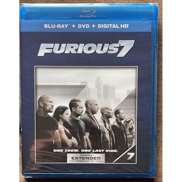 Furious 7 (Blu-ray/DVD) - NEW - Picture 3 of 4